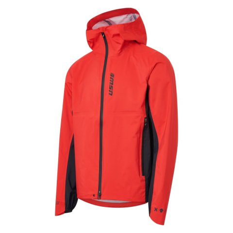 USWE Waterproof MTB Jacket Flame Red - Medium thumbnail 2