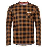 USWE Flannel Long Sleeve Lightweight Off-Road Jersey Bronze - 2XL thumbnail 3