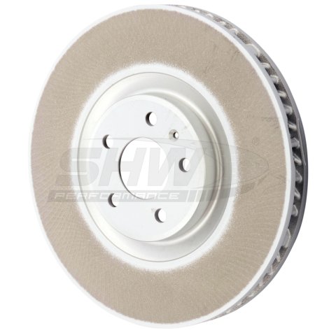 SHW 17-18 Porsche Macan GTS w/18in Wheels w/o Ceramics Left Front Smooth MB Brake Rotor(95B615301J) thumbnail 1
