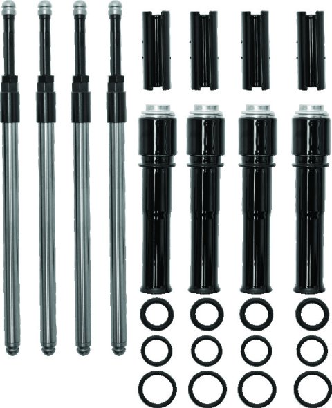 S&S Cycle 99-17 BT Models Quickee Pushrods w/ Gloss Black Covers thumbnail 2