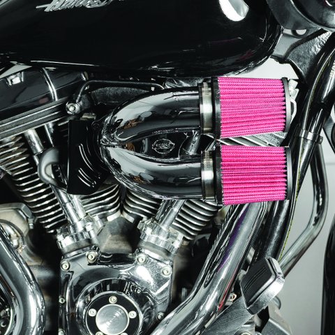 S&S Cycle 08-16 Touring Intake Runner Induction Kit - Chrome thumbnail 1