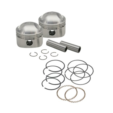 S&S Cycle 36-84 BT 3-7/16in x Up To 4-3/4in Stroke HC Piston Set - .070in