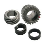S&S Cycle 1990+ BT Pinion Shaft Conversion Gear Kit - Red thumbnail 1