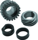 S&S Cycle 1990+ BT Pinion Shaft Conversion Gear Kit - Red thumbnail 2