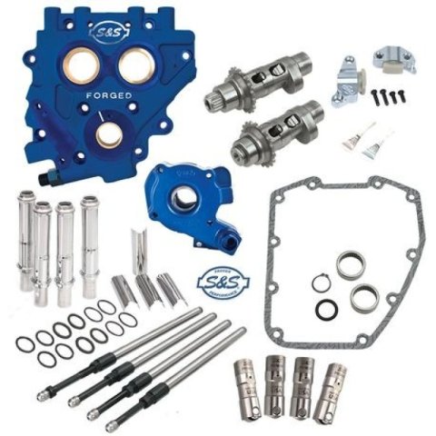 S&S Cycle 07-17 BT/2006 Dyna 585CE Easy Start Chain Drive Cam Chest Kit thumbnail 1