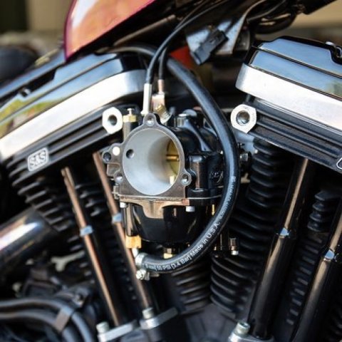 S&S Cycle Super E Black Carburetor Assembly thumbnail 2