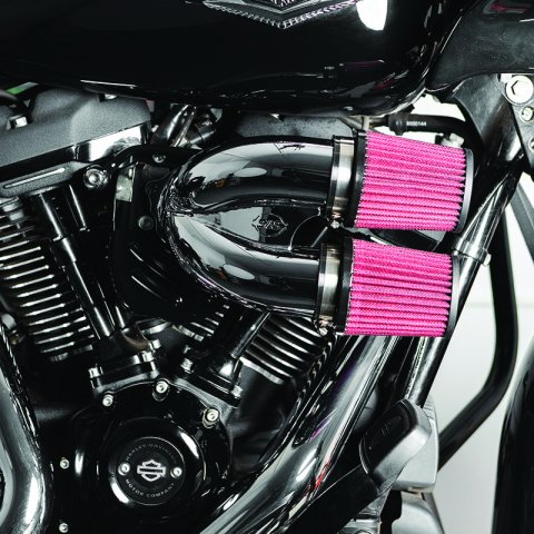 S&S Cycle 17-21 M8 Models Intake Runner Induction Kit - Chrome thumbnail 1