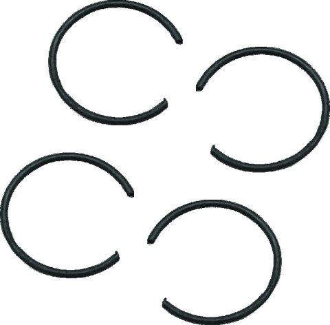 S&S Cycle Wristpin C clip For 4-1/8in Bore Pistons - 4 pack