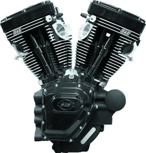 S&S Cycle 99-06 BT T124 Black Edition Longblock Engine - 640 GE Cams thumbnail 1