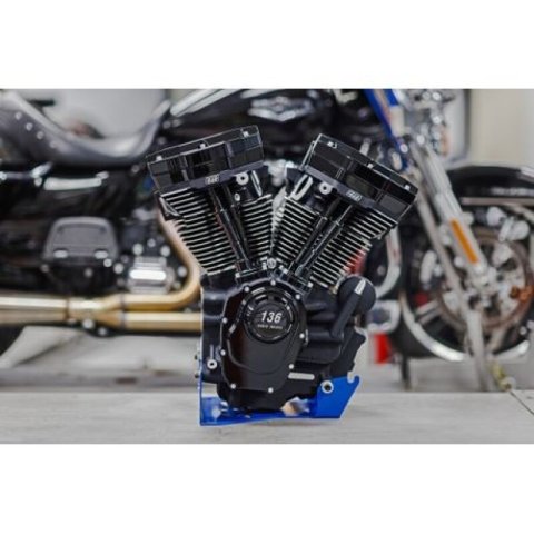 S&S Cycle 17-23 Oil-Cooled M8 Touring MK136 Black Edition Engine thumbnail 1