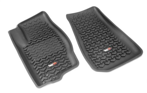 Rugged Ridge Floor Liner Front Black 2007-2012 Dodge / Jeep Caliber / 07-17 Compass / Patriot MK thumbnail 1