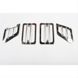 Rugged Ridge 97-06 Jeep Wrangler TJ Stainless Steel Side Marker / Turn Signal Euro Guard Set thumbnail 1