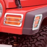 Rugged Ridge 97-06 Jeep Wrangler TJ Stainless Steel Side Marker / Turn Signal Euro Guard Set thumbnail 2