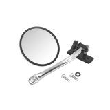 Rugged Ridge 97-18 Jeep Wrangler Stainless Steel Round Quick Release Mirror Relocation Kit thumbnail 3