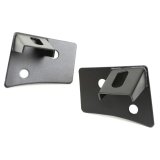 Rugged Ridge 07-18 Jeep Wrangler JK Textured Black Windshield Aux. Light Mounting Brackets thumbnail 3