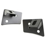 Rugged Ridge 07-18 Jeep Wrangler JK Textured Black Windshield Aux. Light Mounting Brackets thumbnail 7
