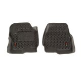 Rugged Ridge Floor Liner Front Black 2017-2018 Ford F-250 / F-350 / F-450 / F-550 Regular thumbnail 1