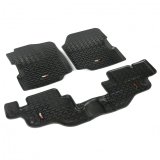 Rugged Ridge Floor Liner Front/Rear Black 1976-1986 Jeep CJ-7 / Jeep Wrangler 87-95 / YJ thumbnail 2