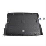 Rugged Ridge Floor Liner Cargo Black 1976-1986 Jeep Logo CJ-7 / 87-95 Jeep Wrangler YJ thumbnail 1