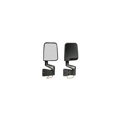 Rugged Ridge 87-02 Jeep Wrangler YJ/TJ Black Dual Focus Door Mirror Kit w/ LED Signal