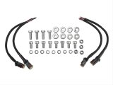 Rugged Ridge 07-18 Jeep Wrangler JK Textured Black Round A-Pillar LED Light Mount Kit thumbnail 4