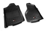 Rugged Ridge Floor Liner Front Black 2012-2016 Ford F-250 / F-350 Regular / Extended thumbnail 1