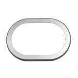 Rugged Ridge 07-10 Jeep Wrangler JK w/ Manual Transmission Silver Shifter Bezel Trim thumbnail 4