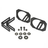 Rugged Ridge 07-18 Jeep Wrangler JK 3.5in Round / 3in Cube LED Light Mount Brackets thumbnail 4