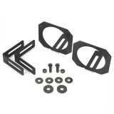 Rugged Ridge 07-18 Jeep Wrangler JK 3.5in Round / 3in Cube LED Light Mount Brackets thumbnail 5