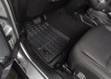 Rugged Ridge Floor Liner Front Black 2018-2020 Jeep Wrangler 2020 Gladiator JL / JT thumbnail 8