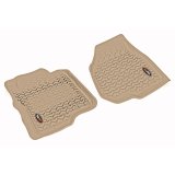 Rugged Ridge Floor Liner Front Tan 2011-2012 Ford F-250 / F-350 Regular / Extended thumbnail 2