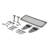 Rugged Ridge 76-86 Jeep CJ / 87-95 Jeep Wrangler Stainless Steel Hood Dress Up Kit thumbnail 1