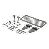 Rugged Ridge 76-86 Jeep CJ / 87-95 Jeep Wrangler Stainless Steel Hood Dress Up Kit thumbnail 3