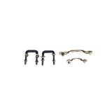 Rugged Ridge 55-95 Jeep CJ / Jeep Wrangler Stainless Steel Windshield Tie Down Kit thumbnail 2