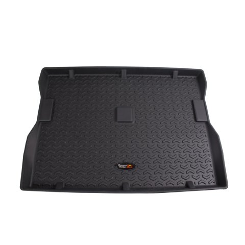 Rugged Ridge Floor Liner Cargo Black 1976-1986 Jeep CJ-7 / 87-95 Jeep Wrangler YJ thumbnail 1