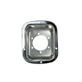 Rugged Ridge 76-95 Jeep CJ / Jeep Wrangler YJ Stainless Steel Fuel Filler Bezel thumbnail 2