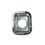Rugged Ridge 76-95 Jeep CJ / Jeep Wrangler YJ Stainless Steel Fuel Filler Bezel thumbnail 3