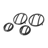 Rugged Ridge 07-18 Jeep Wrangler JK Turn Signal & Side Euro Style Marker Guard thumbnail 2
