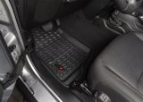 Rugged Ridge Floor Liner Front/Rear/Cargo Black 18-21 Jeep Wrangler JL 4 Dr (Excl. 4XE Models) thumbnail 4