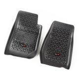 Rugged Ridge Floor Liner Front Black 2007-2018 Jeep Wrangler Unlimited JK 4 Dr thumbnail 1
