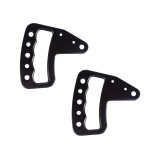 Rugged Ridge Aluminum Grab Handles Front Pair Black 07-18 Jeep Wrangler JK/JKU thumbnail 4