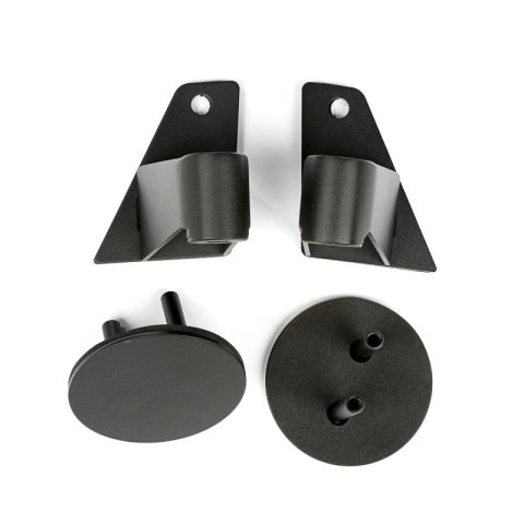 Rugged Ridge 07-18 Jeep Wrangler JK Textured Black Mirror Relocation Brackets thumbnail 2