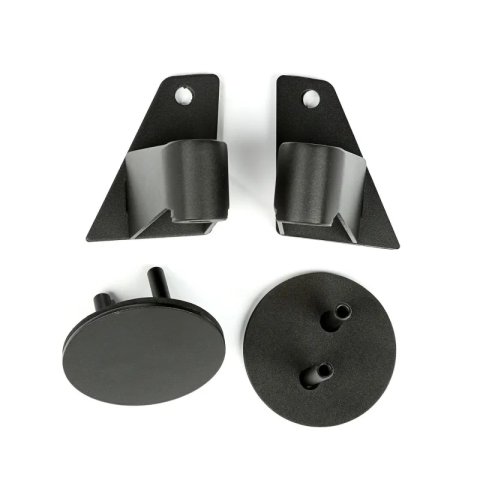 Rugged Ridge 07-18 Jeep Wrangler JK Textured Black Mirror Relocation Brackets thumbnail 6