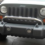 Rugged Ridge 07-18 Jeep Wrangler JK Stainless Steel Bumper Mounted Light Bar thumbnail 1