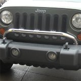 Rugged Ridge 07-18 Jeep Wrangler JK Stainless Steel Bumper Mounted Light Bar thumbnail 2