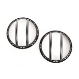 Rugged Ridge 07-18 Jeep Wrangler JK Black Elite Pivotal Headlight Euro Guard thumbnail 2