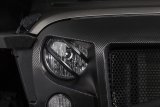 Rugged Ridge 07-18 Jeep Wrangler JK Black Elite Pivotal Headlight Euro Guard thumbnail 9