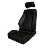 Rugged Ridge Ultra Front Seat Reclinable Black 76-02 Jeep CJ / Jeep Wrangler thumbnail 1