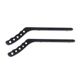 Rugged Ridge Aluminum Grab Handles Rear Pair Black 07-18 Jeep Wrangler JK/JKU thumbnail 4
