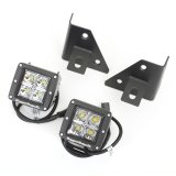 Rugged Ridge 76-95 Jeep Wrangler CJ/YJ Square Windshield LED Kit w/ Brackets thumbnail 3